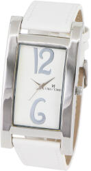 TIKO TIME női karóra, quartz, ezüst színű fémtok, fehér színű szíj, fehér színű számlap (7542-0)