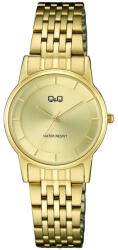 Q&Q női karóra, quartz, arany színű fémtok, arany színű fémcsat, arany színű számlap, C63A-001PY (4201-4)