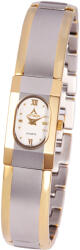 ASTRON 5043-9 női karóra, ékszeróra, bicolor nemesacél tok, bicolor nemesacél csat, fehér számlap, keményített ásványüveg, quartz szerkezet, cseppmentes vízállóság (5043-9) - oranagykereskedes