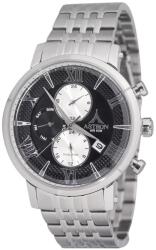 ASTRON 5520-1 férfi karóra, multifunkciós, ezüst színű nemesacél tok, ezüst színű nemesacél csat, fekete számlap, keményített ásványüveg, quartz szerkezet, 50 m (5 ATM) vízállóság (5520-1) - oranagykereskede