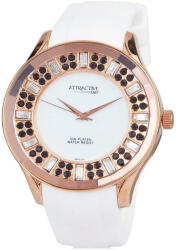 Q&Q női szíjas karóra, quartz, rózsaarany színű tok, DB31J101Y (4279-9)