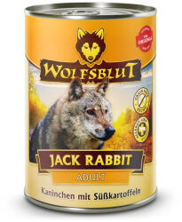 Wolfsblut Jack Rabbit Adult Nyúlhús Zöldséggel Konzerv nedves kutyatáp 395 g