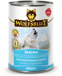 Wolfsblut VetLine Weight Management Pulykahús Konzerv nedves kutyatáp 395 g - zoonet