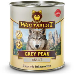 Wolfsblut Grey Peak Adult Kecskehús Édeburgonyával Konzerv nedves kutyatáp 800 g - zoonet
