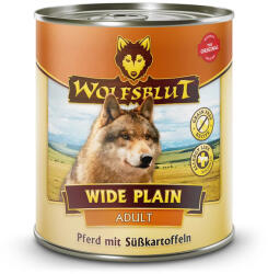 Wolfsblut Wide Plain Adult Lóhús Édesburgonyával Konzerv nedves kutyatáp 800 g - zoonet
