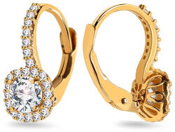 Heratis Forever Bájos cirkónia fülbevaló sárga aranyból, 9K IZ22473HR