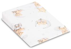 Sensillo pamut huzat reflux párnához 30 x 38 cm - Szürke/bézs jó éjszakát állatos