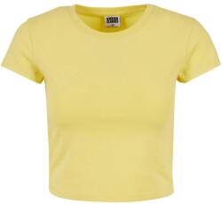 Urban Classics Női Jersey Stretch Crop póló 4XL narancssárga|sárga