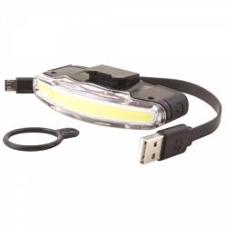 Spanninga USB-s Li-Po Akkuval működő első lámpa kormányra - 5/1 Spanninga fekete|sárga