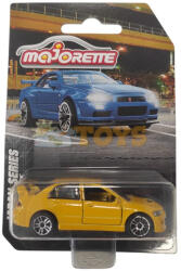 Majorette Mașinuță metalică Mitsubishi Lancer Evolution 9 galbenă Japan Series (212053056KAB)