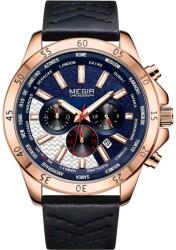 MEGIR Ceas MEGIR TO-38523 - Aurie / Roz / Negru KP38523 Ceas
