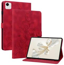  ART LILY Husă cu clapetă pentru Honor Pad X9a roșu
