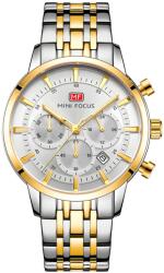 MINI FOCUS Ceas Mini Focus MD-23875 - Argintiu / Aurie KP23875 Ceas