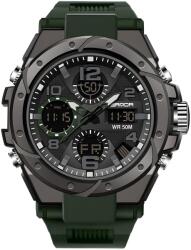 SANDA Ceas SANDA TO-14290 - Verde / Negru KP14290 Ceas