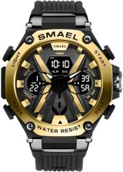 SMAEL Ceas SMAEL PE-29444 - Negru / Auriu KP29444 Ceas