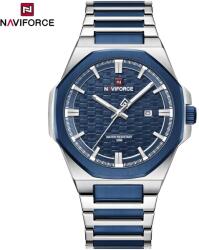 Naviforce Ceas NAVIFORCE ST-38665 - Albastru / Argintiu KP38665 Ceas
