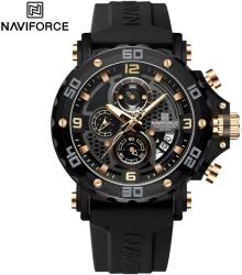 Naviforce Ceas NAVIFORCE MR-38581 - Negru / Aurie / Tip2 KP38581 Ceas