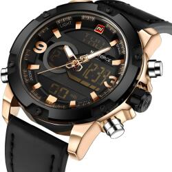 Naviforce Ceas NAVIFORCE GE-2837 - Negru/Auriu KP2837 Ceas