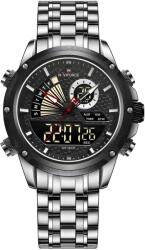 Naviforce Ceas NAVIFORCE RI-29601 - Argintie / Neagră KP29601 Ceas