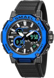 SMAEL Ceas SMAEL TR-14132 - Negru / Albastru KP14132 Ceas