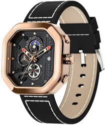 LIGE Ceas LIGE FR-29513 - Negru / Aur Roz KP29513 Ceas