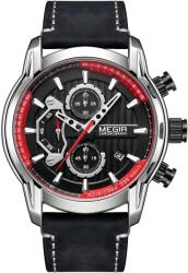 MEGIR Ceas MEGIR SA-38535 - Negru / Argintiu KP38535 Ceas