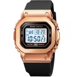 Skmei Ceas digital SKMEI HA-23765 - Negru / Aur Roz KP23765 Ceas