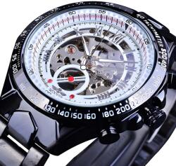 Winner Ceas pentru bărbați BO-14424 - Negru/Alb KP14424 Ceas