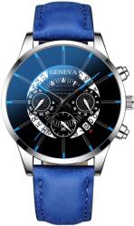 Geneva Ceas BR-23743 - Albastru / Argintiu KP23743 Ceas