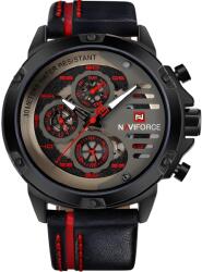 Naviforce Ceas NAVIFORCE PR-2840 - Negru/Roșu KP2840 Ceas