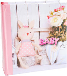  Baba Fotóalbum 16, 5x17 cm Könyvkötésű 50 Darab 10x15 cm-es Fotóhoz Kislány (AAE262)