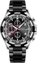 MINI FOCUS Ceas Mini Focus TY-23935 - Negru / Argintiu KP23935 Ceas