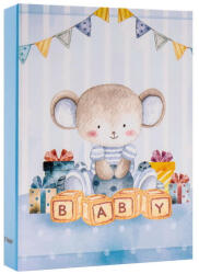  Baba Fotóalbum 12, 5x16, 5 cm 36 Darab 10x15 cm-es Fotóhoz Kék (AAE271)