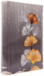  Fotóalbum 19x25 cm Könyvkötésű 200 Darab 10x15 cm-es Fotóhoz Ginko Levelek (AAE257)