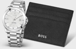 HUGO BOSS férfi karóra és bőr kártyatartó 1570181SET (1570181SET)