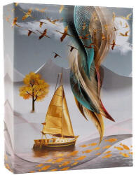  Fotóalbum 18x22, 5 cm 200 Darab 10x15 cm-es Fotóhoz Vitorlás (AAE298)