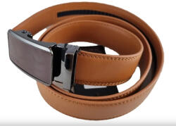 Ramsey London Valódi bőr férfi öv elegáns automata csatos cognac (fr-030-cognac)