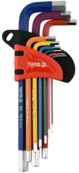 TOYA Hosszított imbuszkulcs készlet 9 részes 1, 5 - 10 mm S2 (YT-05631)