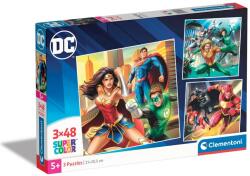 Clementoni Puzzle 3x48 DC Comics Justice League