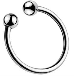  Rozsdamentes fém makkgyűrű - ejakuláció késleltetéshez (32mm) - kapszulacenter