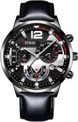 DEYROS CL-25956 Karóra - Fekete/Ezüst KP25956