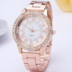 HARAHU Glamour Karóra-RózsaArany KP11565