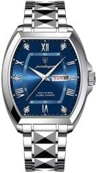 Poedagar TO-35009 karóra - Ezüst / Kék KP35009