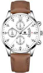 HARAHU QU-35309 Karóra - Barna/Fehér KP35309