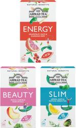 Ahmad Tea Fit & Beauty Box - funkcionális tea válogatás 3 x 20 filter (AHMAD FIT)