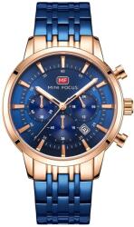 MINI FOCUS MD-23874 Karóra - Kék/Rózsaarany KP23874