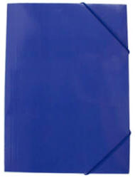 EVOffice Gumis mappa A4, 400g. karton EVOffice kék - vegyesbolt