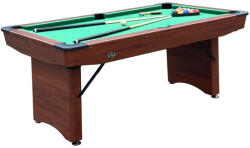 Garlando Soccer Buffalo Challenger II. biliárd asztal pool, 6'os méret barna