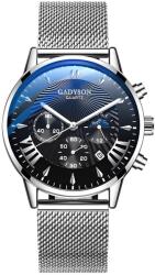 HARAHU GA-25984 Karóra - Ezüst/Fekete KP25984