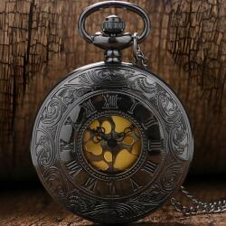 HARAHU BL-2423 Zsebóra - Fekete KP2423